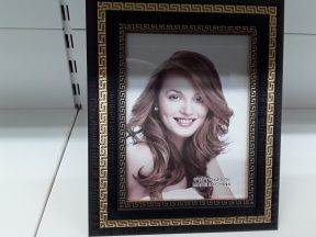 Versace Style fotolijst zwart/goud 15 x 20 cm