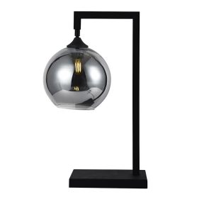 Tafellamp essen met hangende smoke bol 20 cm