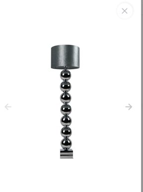 Vloerlamp Eric Kuster style 7 bollen in zilver/chroom