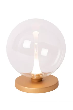 Lucide Gisela Transparant glas tafellamp