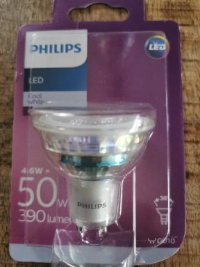 Philips Led GU10 4,6 watt cool wit