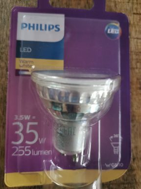 Philips Led GU 10 3,5 watt warm wit