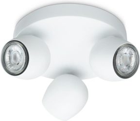 Spot Prolight 3 lichts wit rond led