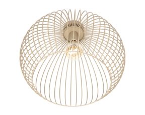 Plafondlamp mat zand 50 cm