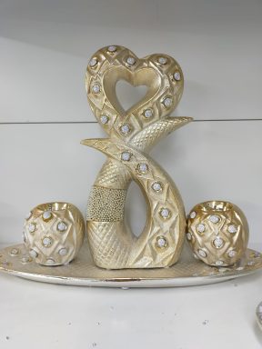 Decoratie set 4 delig goud 180909