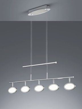 Hanglamp Trio led 5 x 4,3 watt  372010506