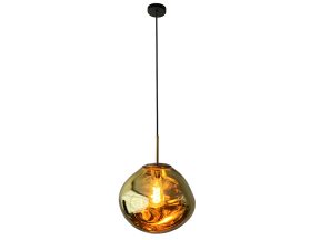 Hanglamp Dino EGG xxl goud kleur 50 cm
