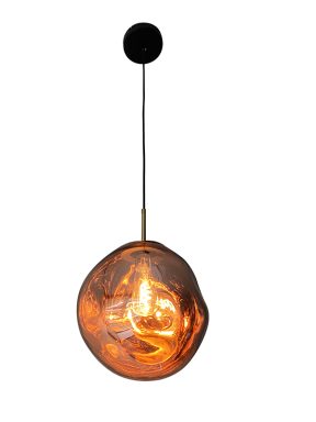 Hanglamp DINO EGG xxl koper kleur 50 cm