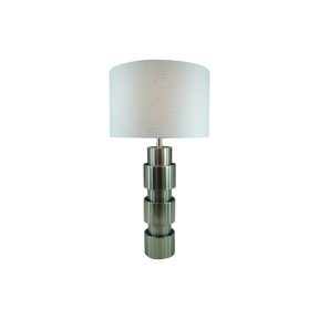 Tafellamp Lotty zilver 35 x 67 cm