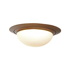 Plafonniere wti/brons led 2700 kelvin 1440 lm Ø29cm