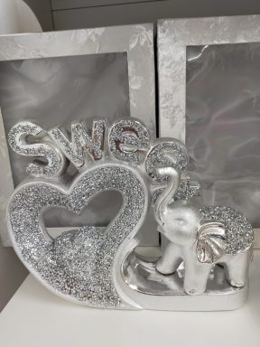 Olifant sweet hart zilver