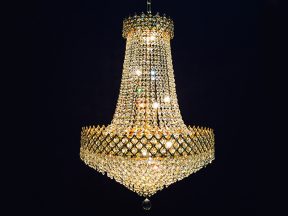 Zakkroon goud Kristal 60 cm