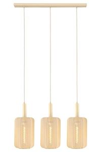 Lucide CORINA - Hanglamp - 3xE27 - Beige