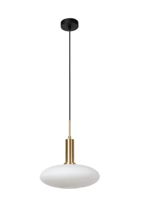 Lucide SINGALA - Hanglamp - Ø 30 cm - 1xE27 - Mat Goud / Messing