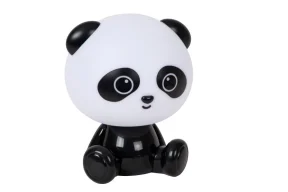 Lucide DODO PANDA - Tafellamp Kinderkamer - LED 3 StepDim - 1x3W 4000K - Zwart