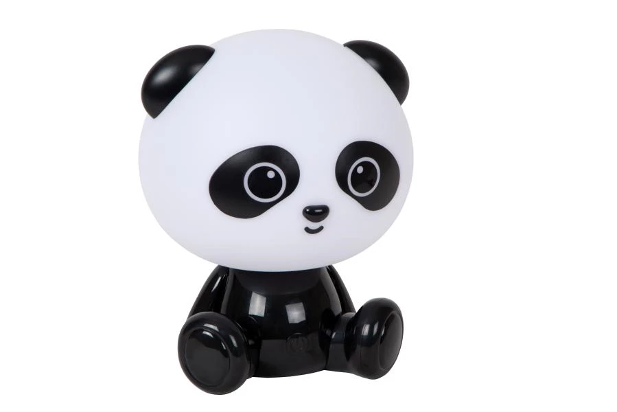 Lucide DODO PANDA - Tafellamp Kinderkamer - LED 3 StepDim - 1x3W 4000K - Zwart
