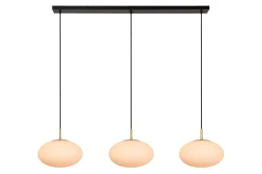 Lucide ELYSEE - Hanglamp - 3xE27 - Opaal