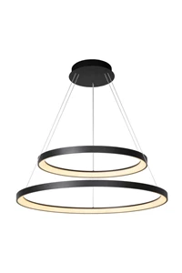 Lucide Premium VIDAL - Hanglamp - Ø 78 cm Zwart