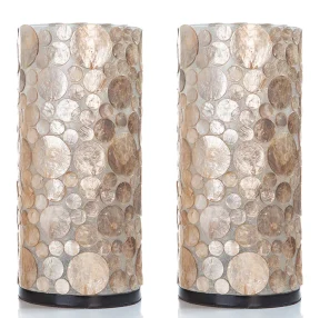 Coin gold - Tafellampje set 40 cm