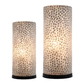 Wangi white - Tafellampje set 40 cm