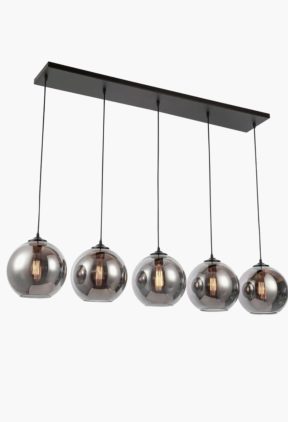 Hanglamp Smoke 5 lichts