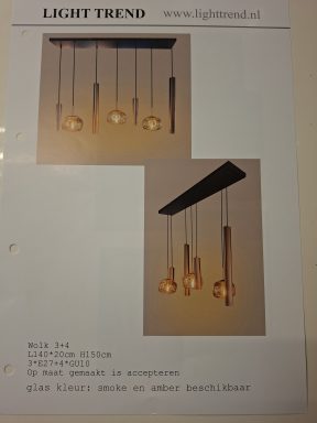 Hanglamp Wolk 3 + 4