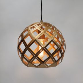 Hanglamp Emma goud Ø 30 cm