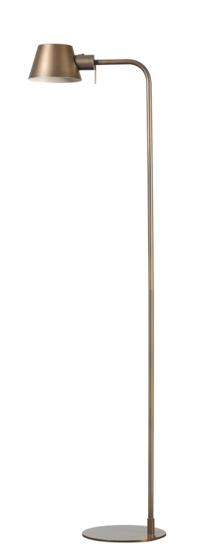 Dex vloerlamp 1x E27 Anodic Brown