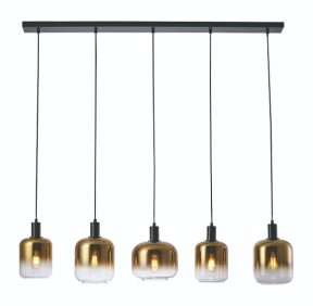 Hanglamp Freelight Vario HL2635GD zwart/goud
