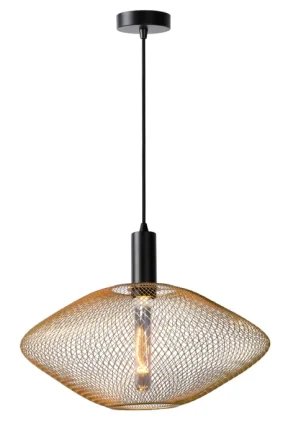 Hanglamp Mesh goud Ø 45 cm