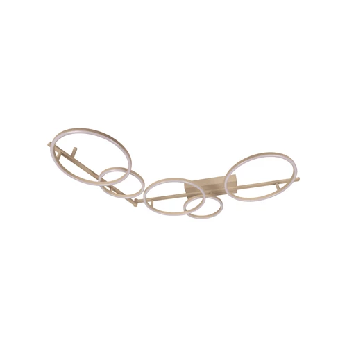 Lucide GALACTICA - Plafonnière - LED Dimb. - CCT - 1x60W 2700K/4000K - Taupe - Afbeelding 4