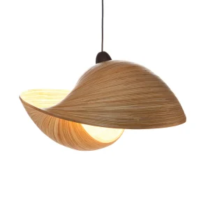 Bamboe hanglamp Shell
