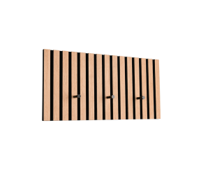 Wandgarderobe zand