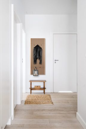 Wandgarderobe zand