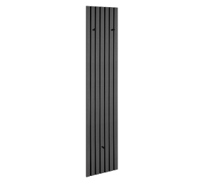 Wandgarderobe zwart
