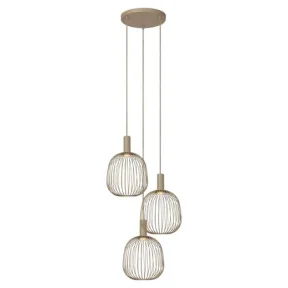 Hanglamp Lucide Esterel 3 lichts rond