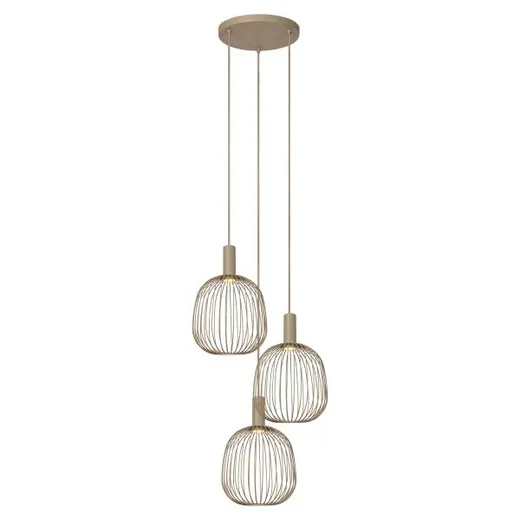 Hanglamp Lucide Esterel 3 lichts rond