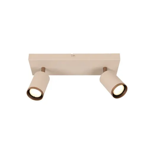 Lucide Regina spot beige 2 lichts/taupe