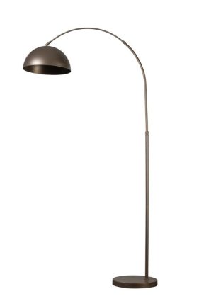 ETH Thijs Vloerlamp Boog 1xE27 Anodic brown  vl 05 8011 02